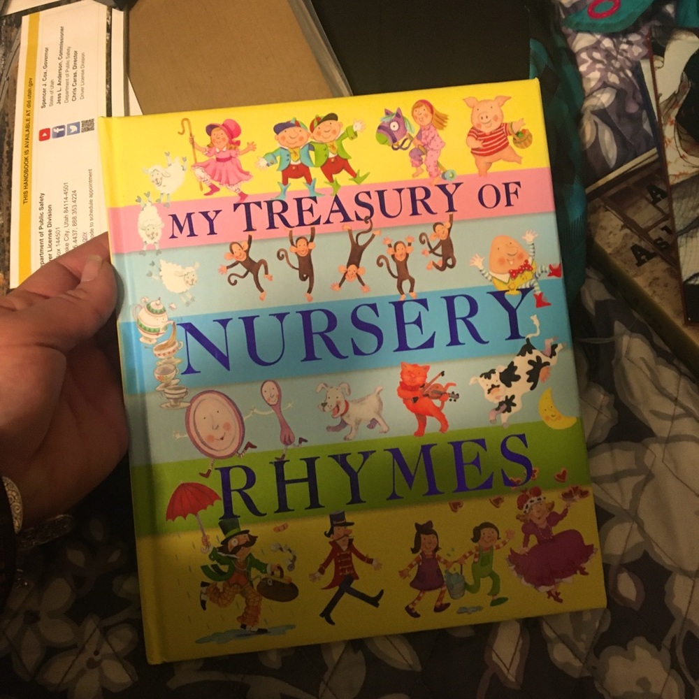 Childrens book —my treasure of nursery rhymes
